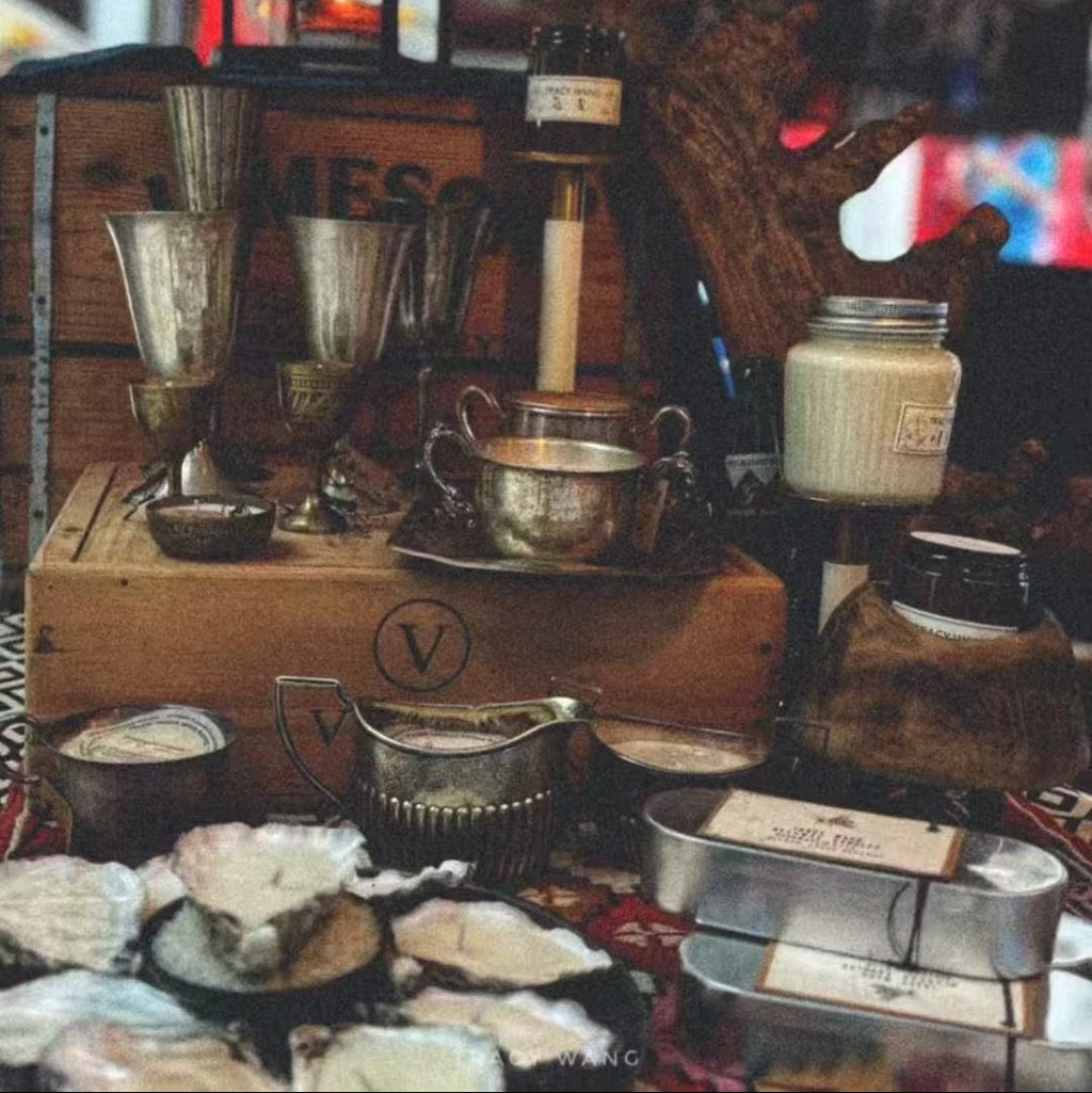 TRACY WANG Mini Beeswax Candle – Handcrafted Pure Natural Honey Wax Candle Made with Traditional Method