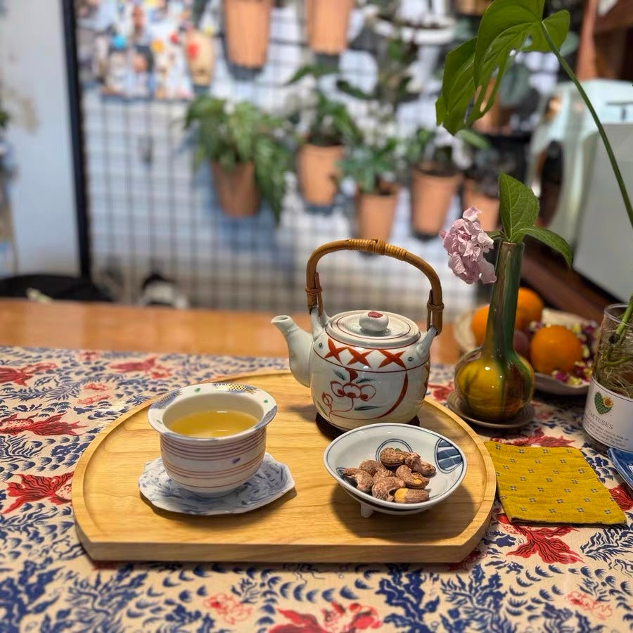 Artisan Handwoven Koi Cotton Cloth – Traditional Chinese Hand-Dyed Fabric for DIY, Sewing, Tea Textiles & Clothing